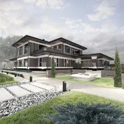 Проект дома архитектора Андрея Колесникова. Проект дома архитектора Андрея Колесникова.