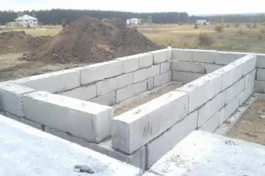 Устройство фундамента