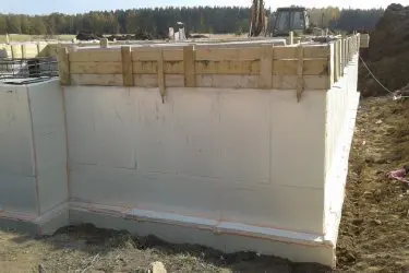 Блочный фундамент